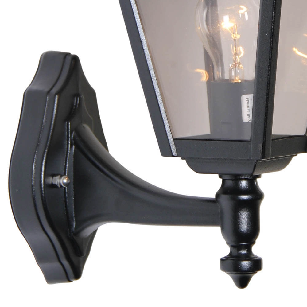 Classic outdoor lamp Quadrana Up black Franssen 8033239084338