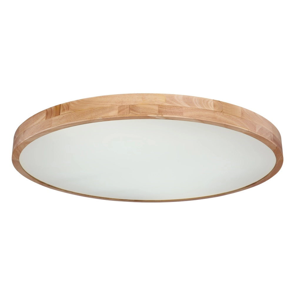 Wooden ceiling light Rainer Scandinavian Ø 80cm Globo 9007371386284