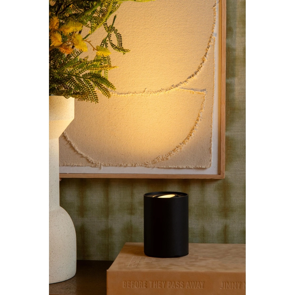 Design table lamp Tube Black
