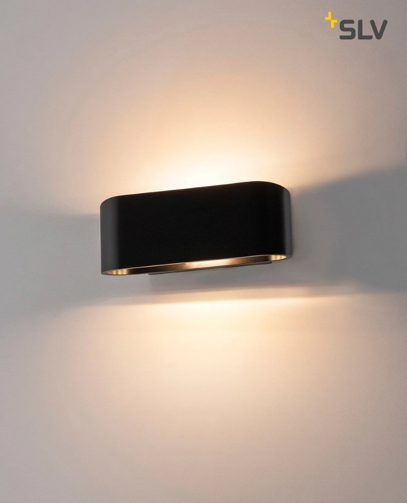 Wall lamp Ossa R7S 18cm black SLV 4024163142199