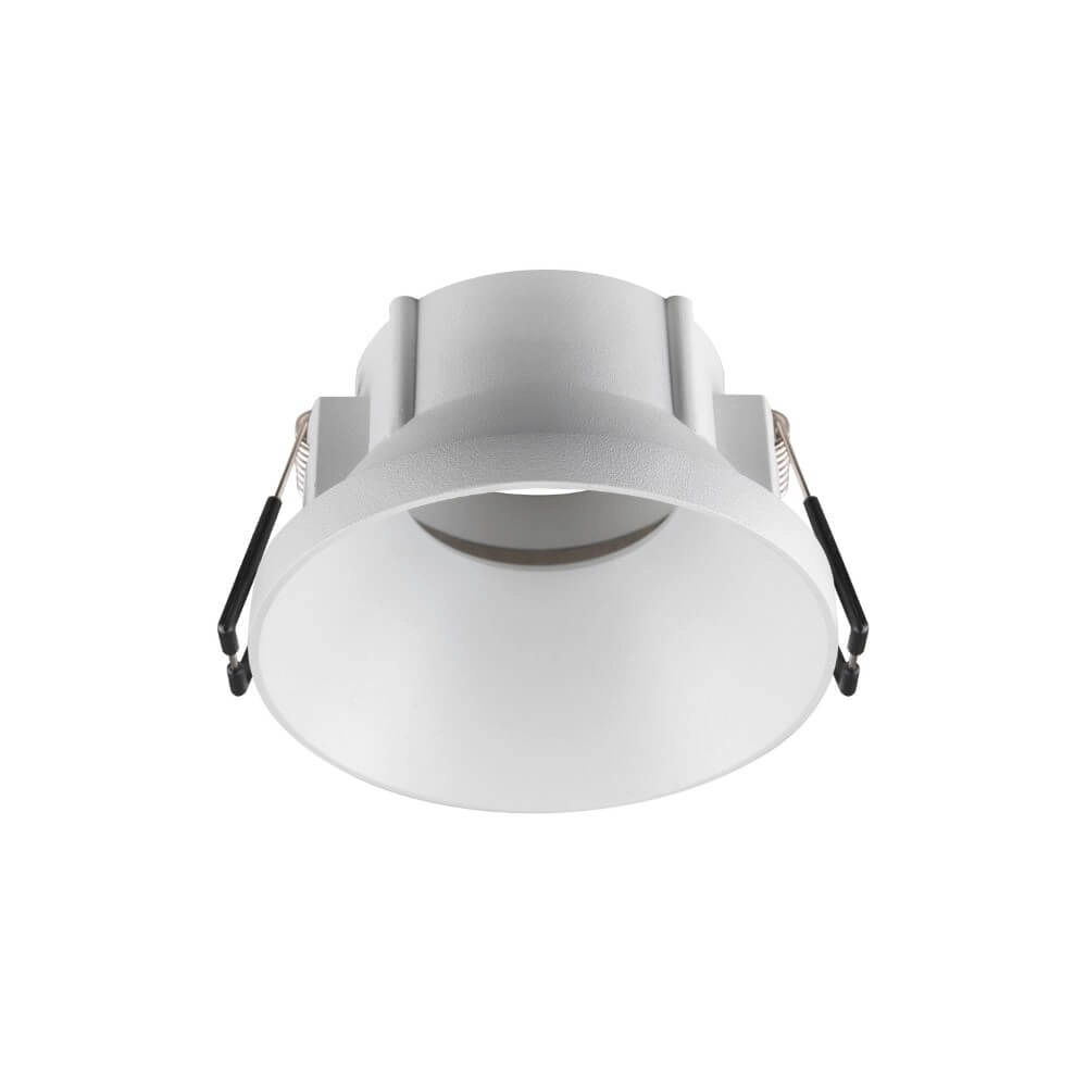 Mounting ring New Tria 75 round white - recessed with collar - without fitting