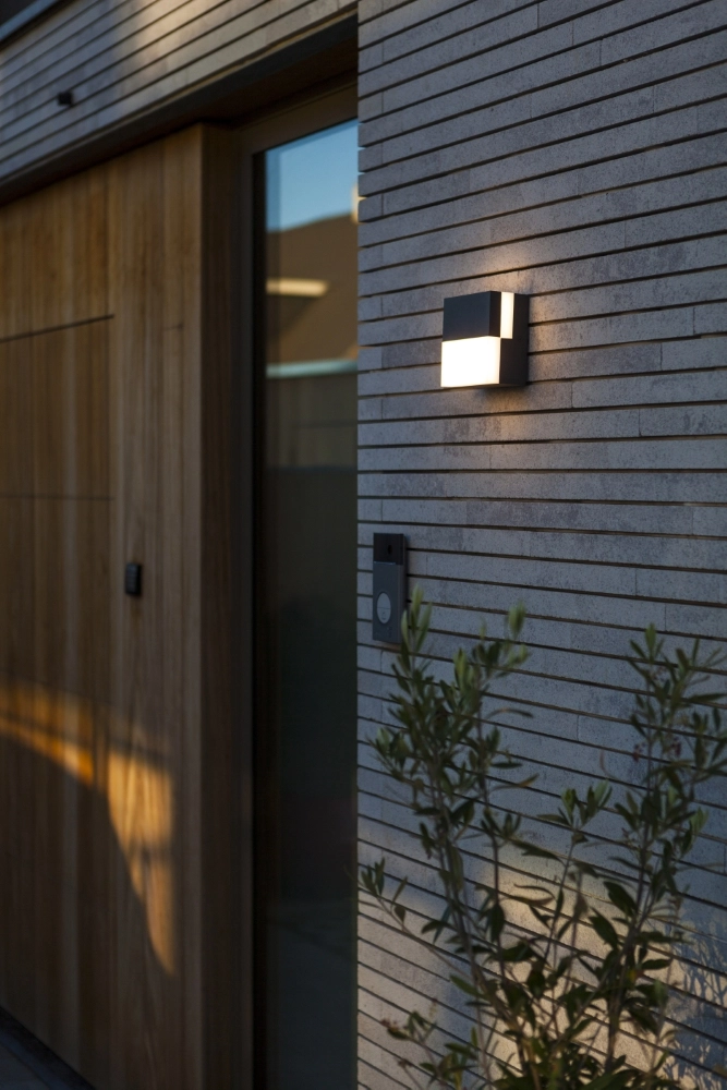Wall lamp Domino Design Grey Lutec 6939412018140