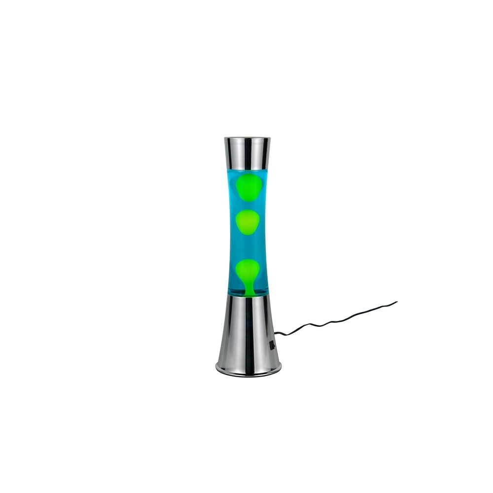 Lava lamp Etna Silver with green Trio 4017807668483