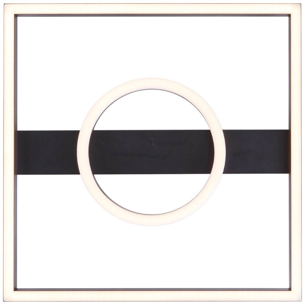 Ceiling light Maureen 40 x 40cm black Brilliant 4004353420108