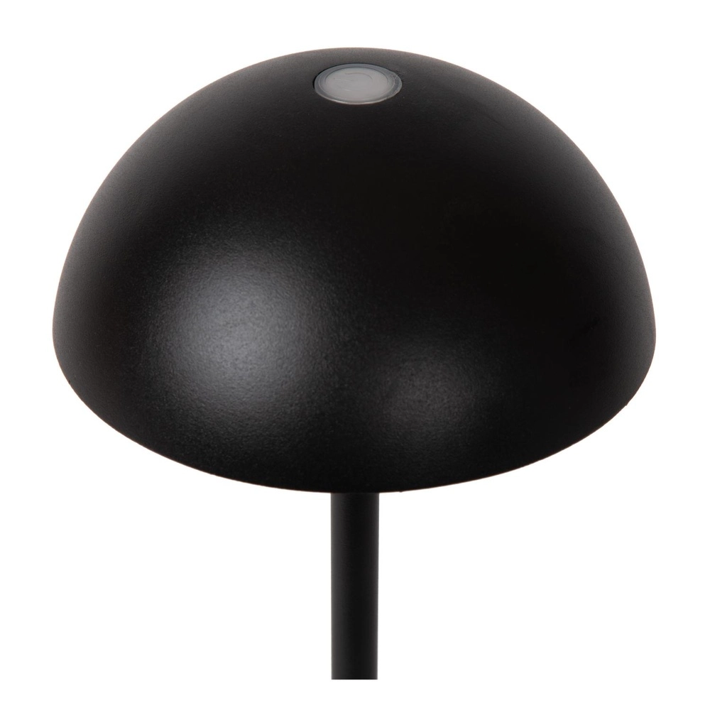 Rechargeable table lamp Joy IP54 black Lucide 5411212151940