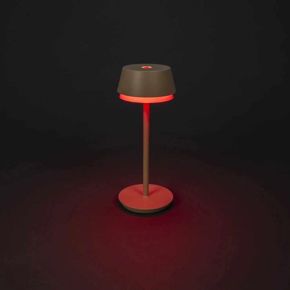 Table lamp Lyon sand color with RGB function KonstSmide 7318307830330