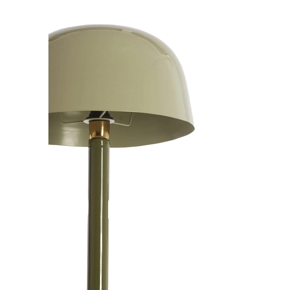 Glass floor lamp Marivet Green tones Light & Living 8717807816315