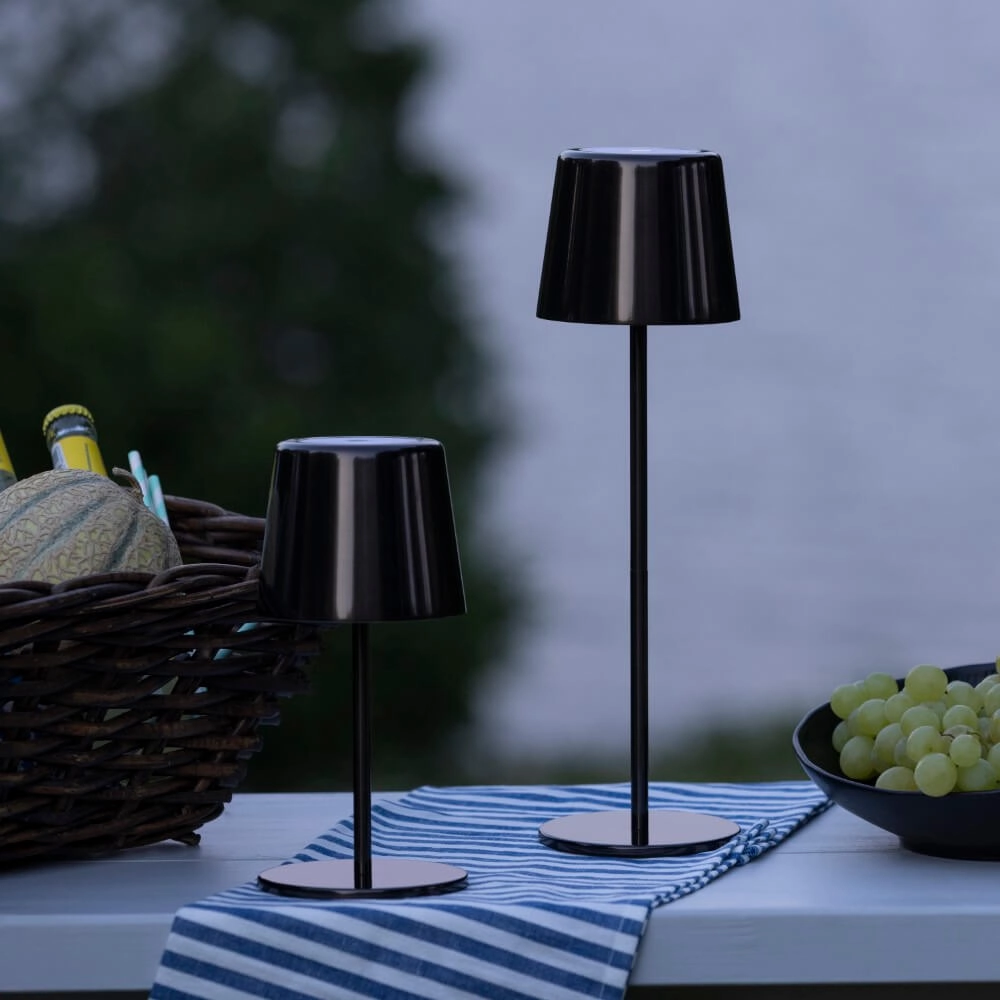 Rechargeable table lamp Xaana black Brilliant 4004353444869