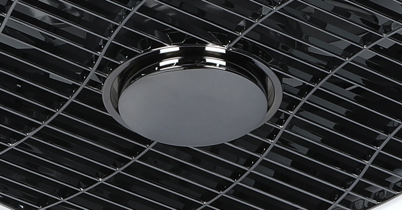 Ceiling Fan Lamp The Fan 40cm - 2700-4000K white with black ETH 8720195300564