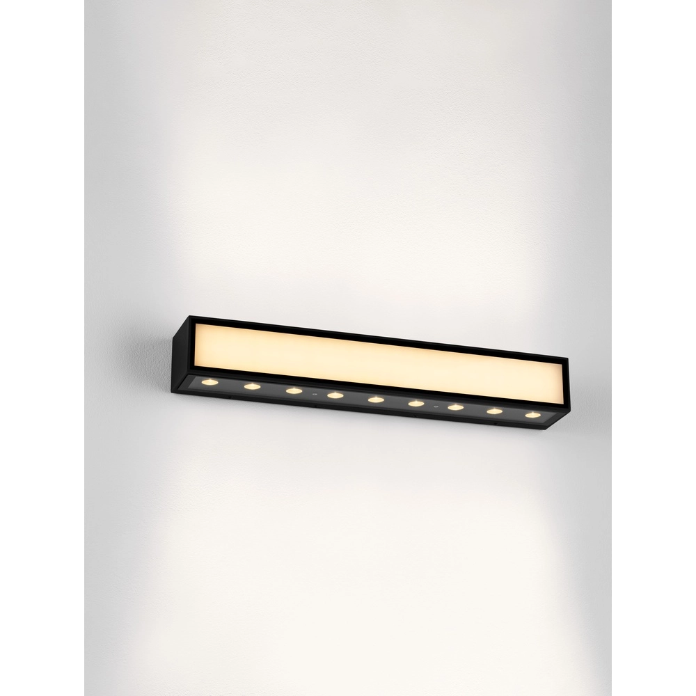 Unique wall lamp Inga anthracite 45cm