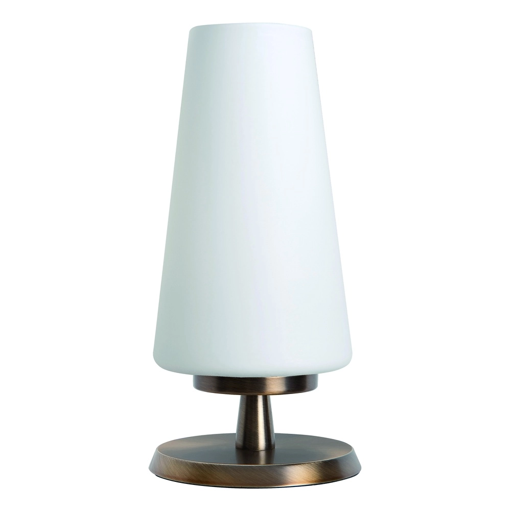 Table lamp Chloe Touch copper bronze Ø 10cm