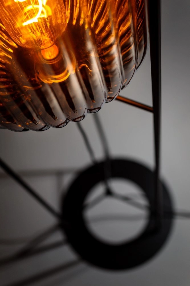 Floor lamp Glamm 176cm black with mirror glass ETH 8719075189368