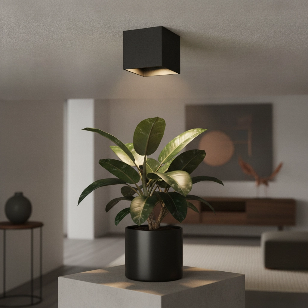 Black LED spot Brock Structure