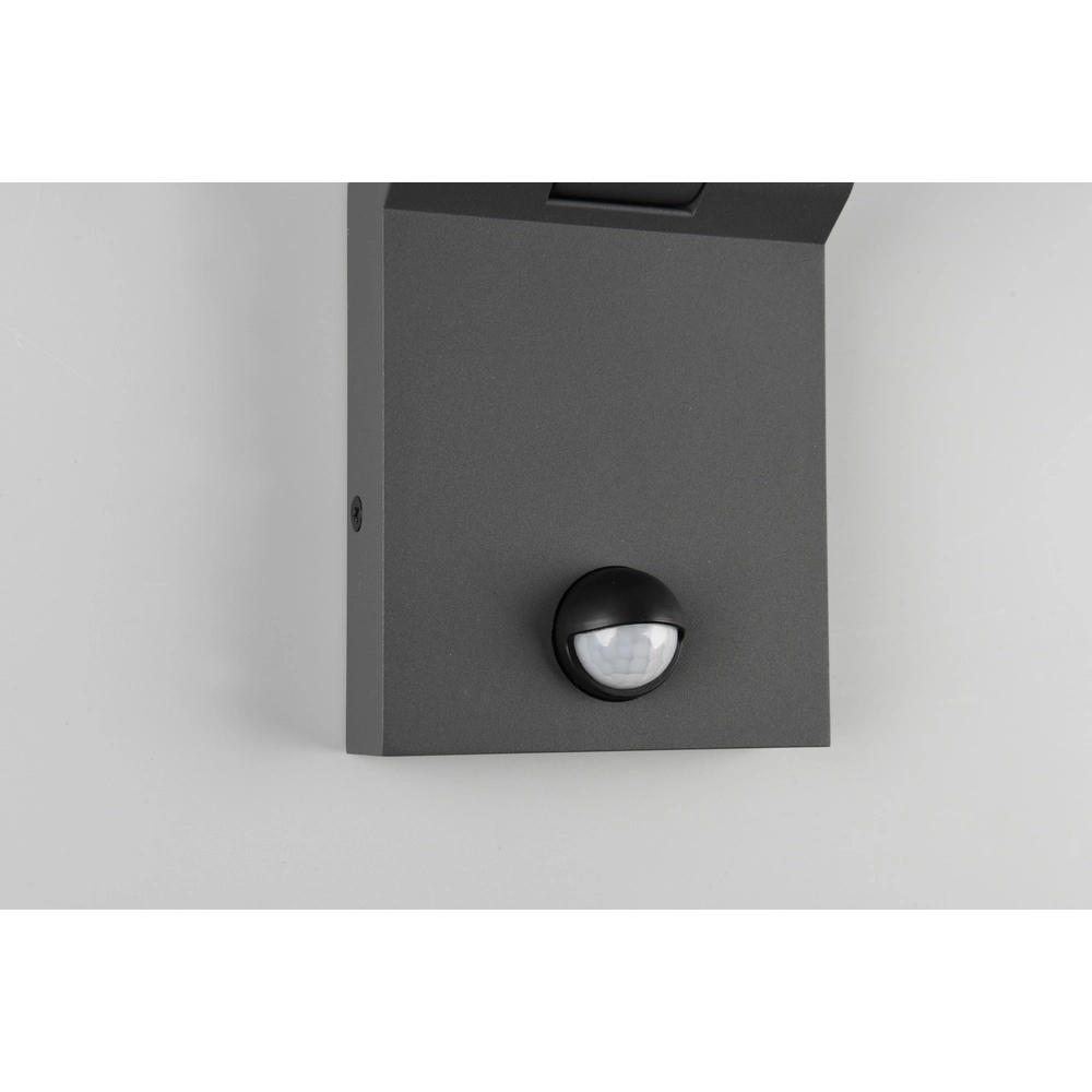 Sleek wall lamp Adour anthracite with sensor Trio 4017807603408