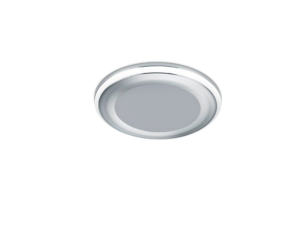 LED recessed spot Aura 8.2cm gray Trio 4017807427660