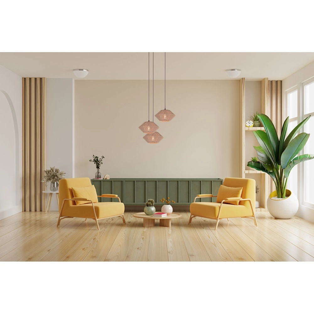 Japandig pendant lamp Bicono 3x Ø35cm Masterlight 8718121352770