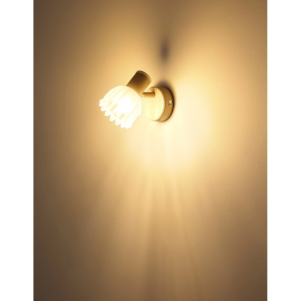 Wall spotlight Planta sand brown Globo 9007371566938