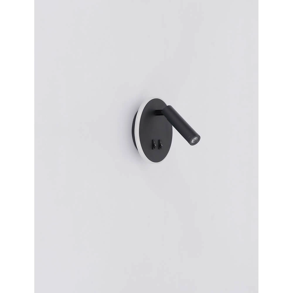 Sleek wall lamp Many black Globo 9007371419616