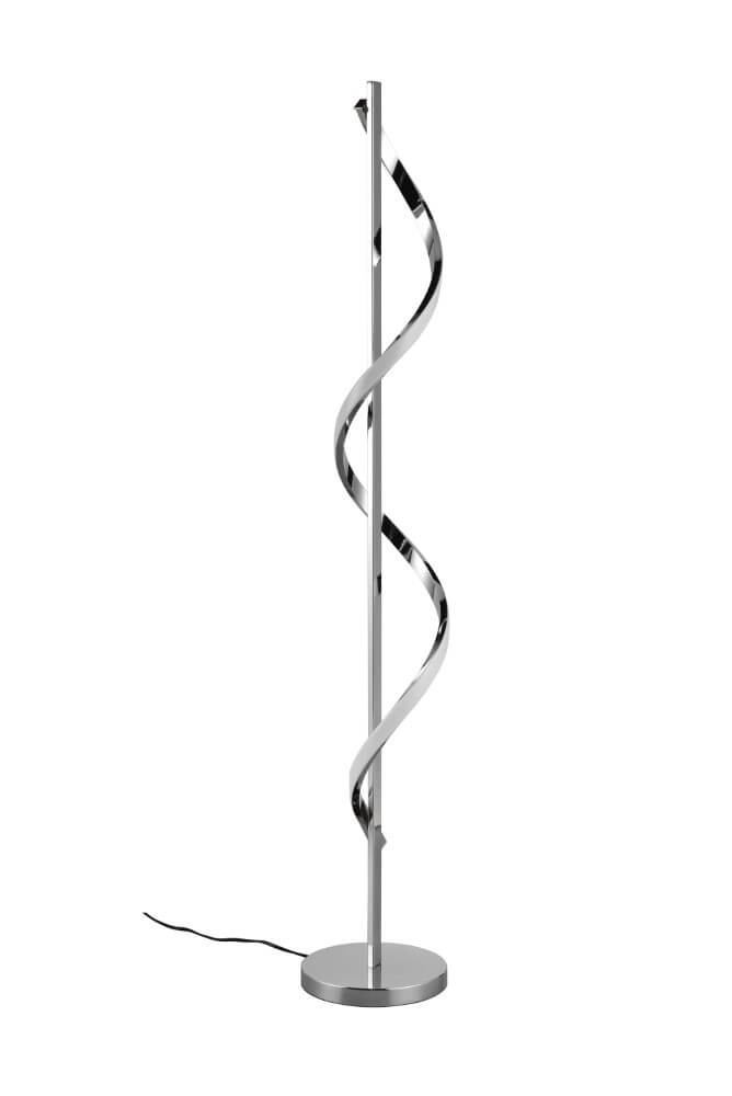 Standing floor lamp Isabel 120cm high chrome