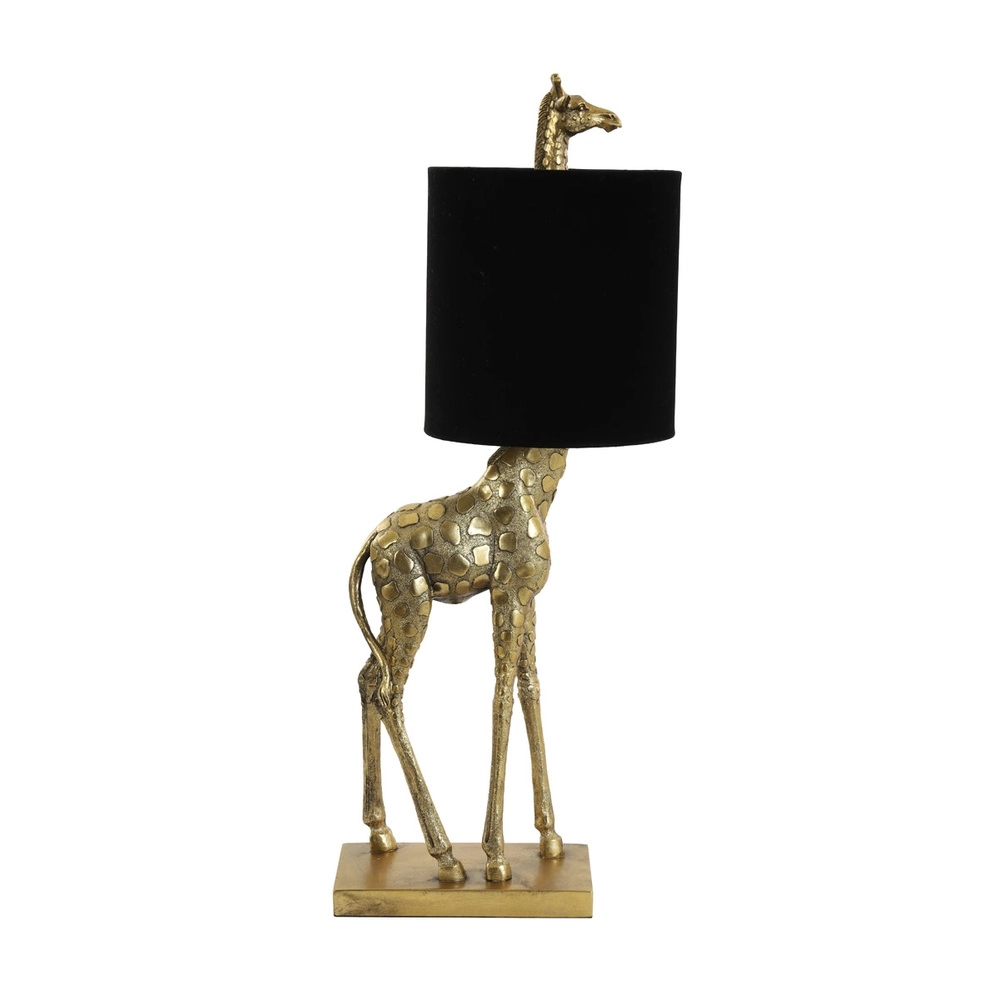 Table lamp Giraffe 68cm bronze with black Light & Living 8717807609429