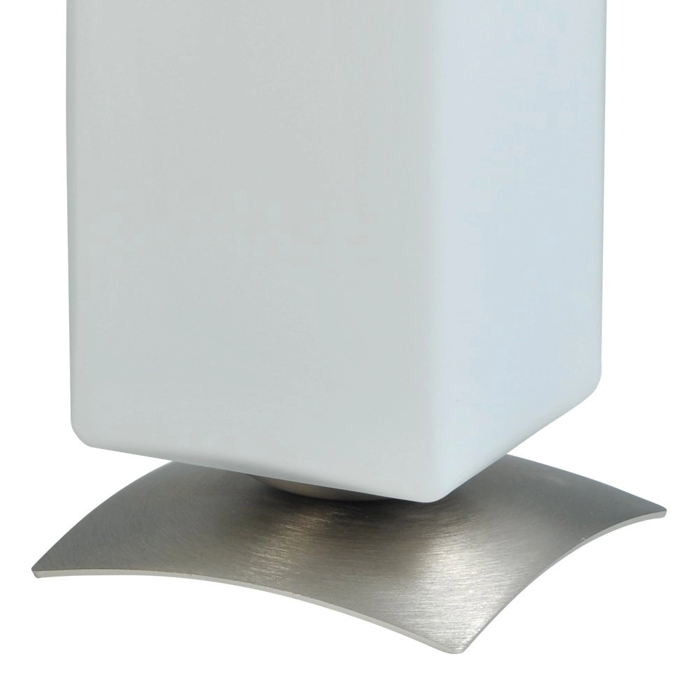 Table lamp Oblica Square 31cm metallic gray Masterlight 8718121011660