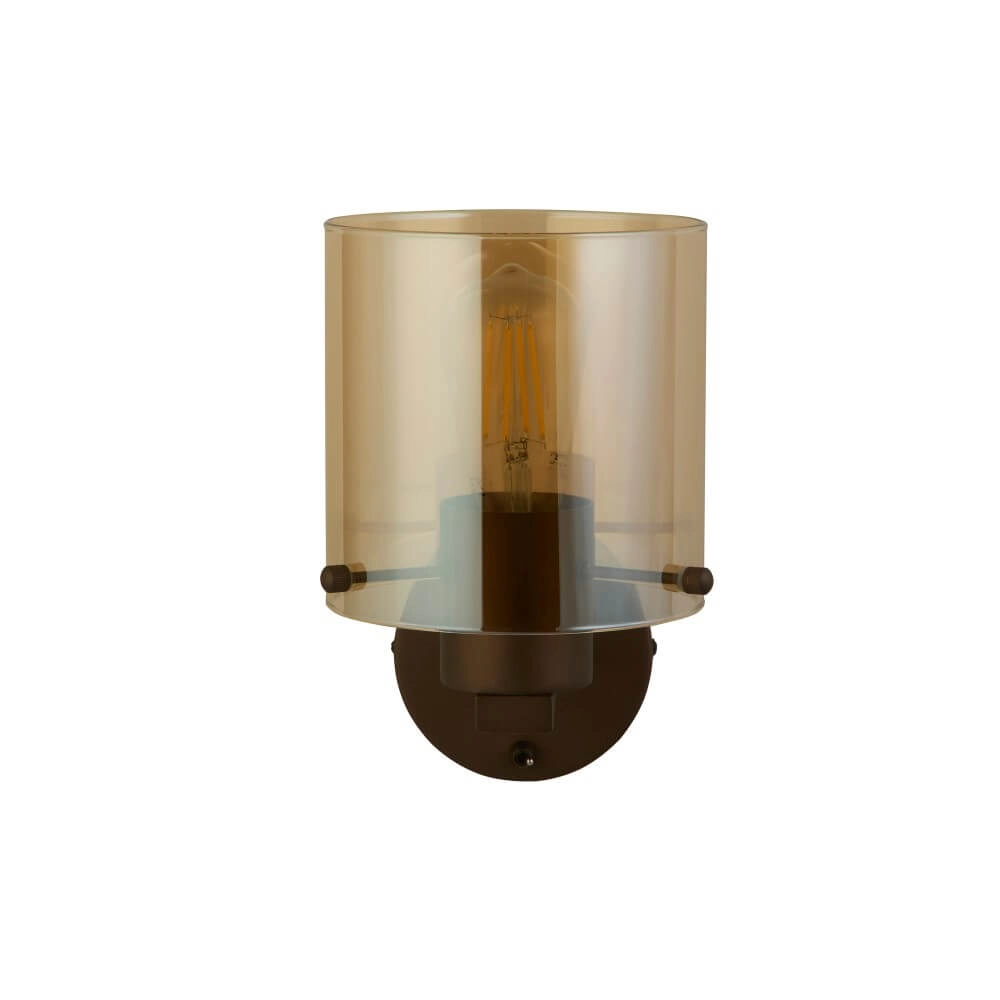 Wall lamp Sweden Mocha Brown Searchlight 5053423272023