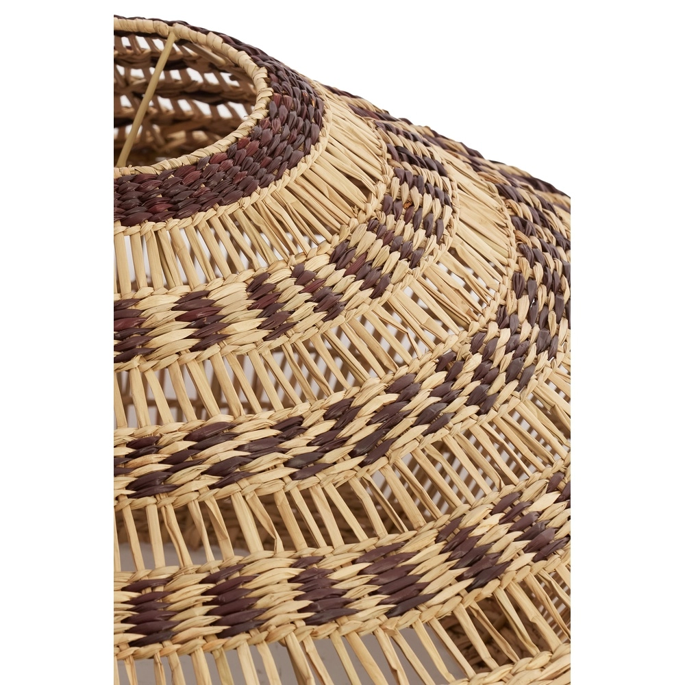 Pendant lamp Owana Ø 80cm rattan brown Light & Living 8717807836801