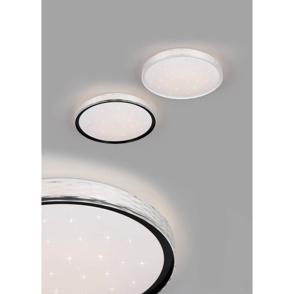 Ceiling light Varda with star effect Ø 39cm Trio 4017807640625