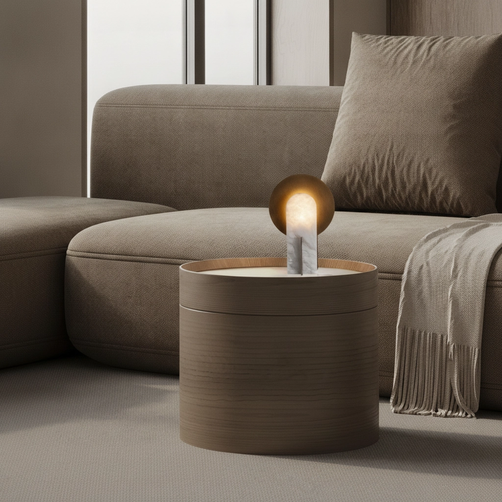 Design table lamp Aviel Antique brass