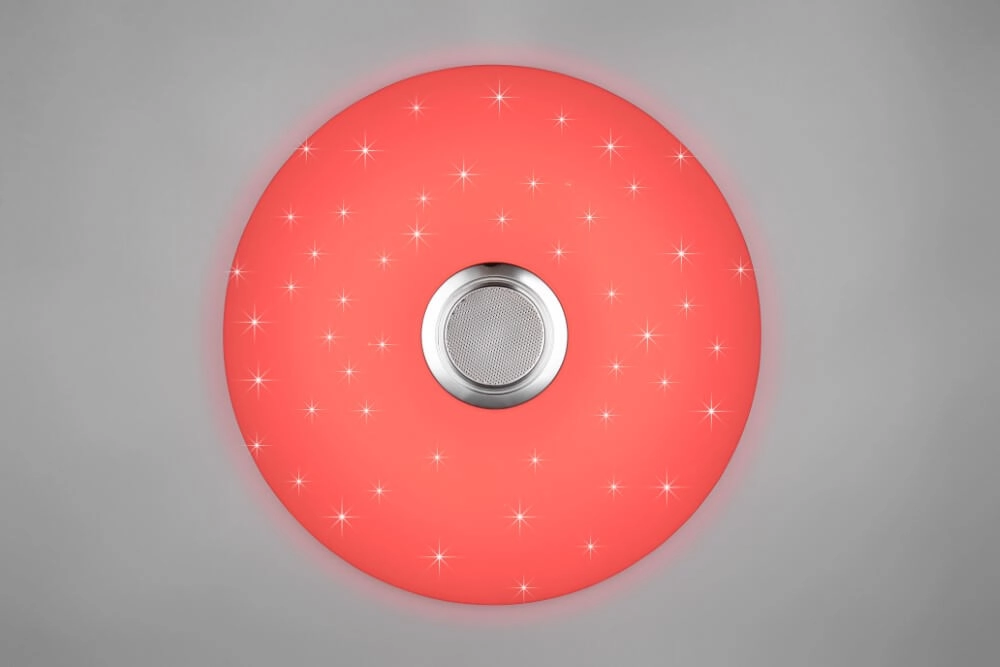 Ceiling lamp Musica Ø 60cm with star effect Trio 4017807619560