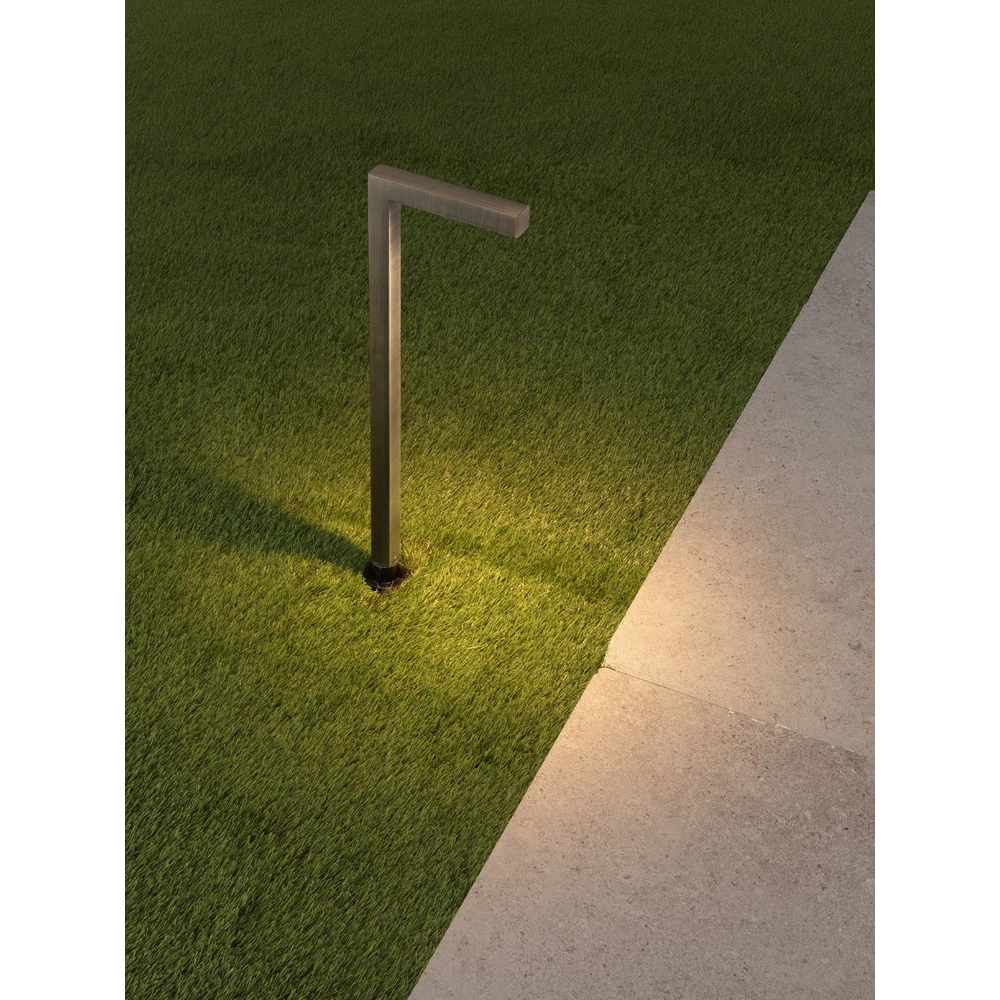 Path lighting Elfic 2700K Antique Brass