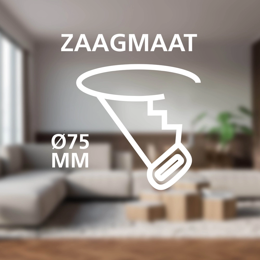 IP44 recessed spotlight Fueva 6-Z Zigbee - white - Ø 8.8cm Eglo 9008606330997