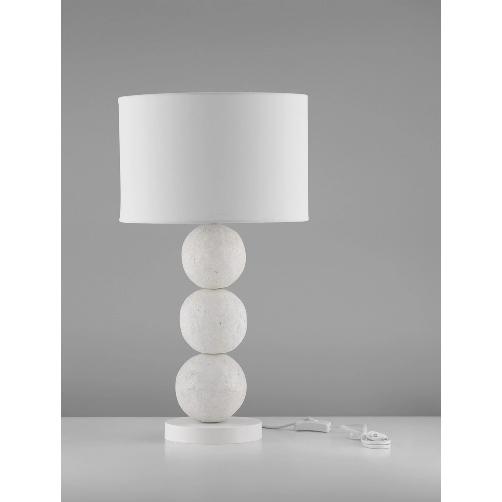 White table lamp Chamois design Lyora 5212017468208