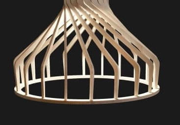 Hanging lamp Bio Ø 37.5 cm 1x E27 Lyora 5903139984799