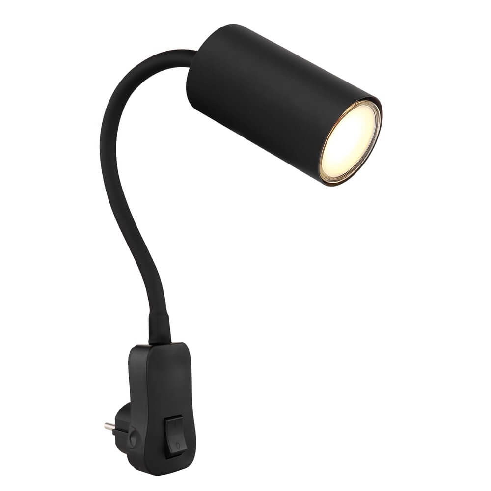 Black lamp Robby socket
