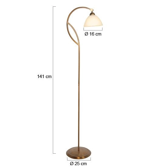 Classic floor lamp Anthea bronze Steinhauer 8712746180251