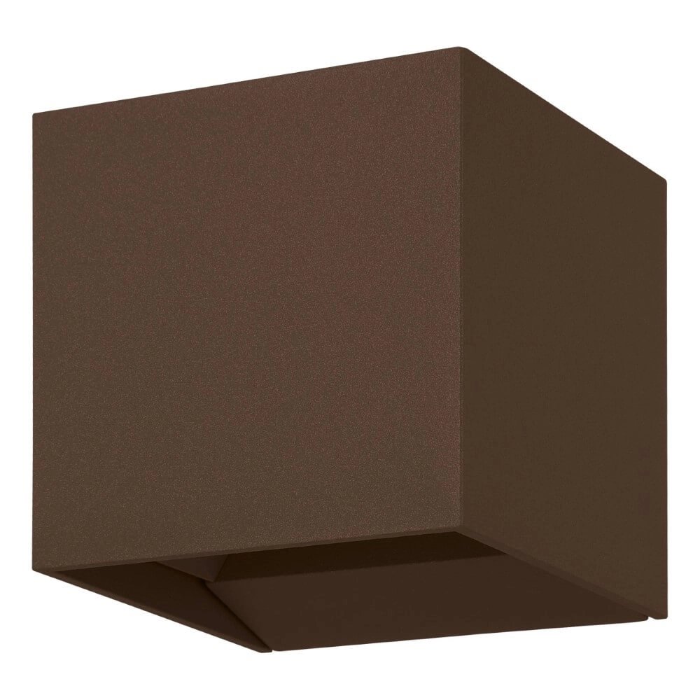 Wall spotlight Calpino 3 Rust brown 10x10x10cm