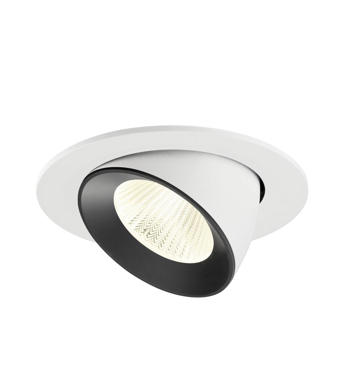 Recessed spotlight Numinos Gimble L white/black 4000K - 40deg SLV 4024163310031