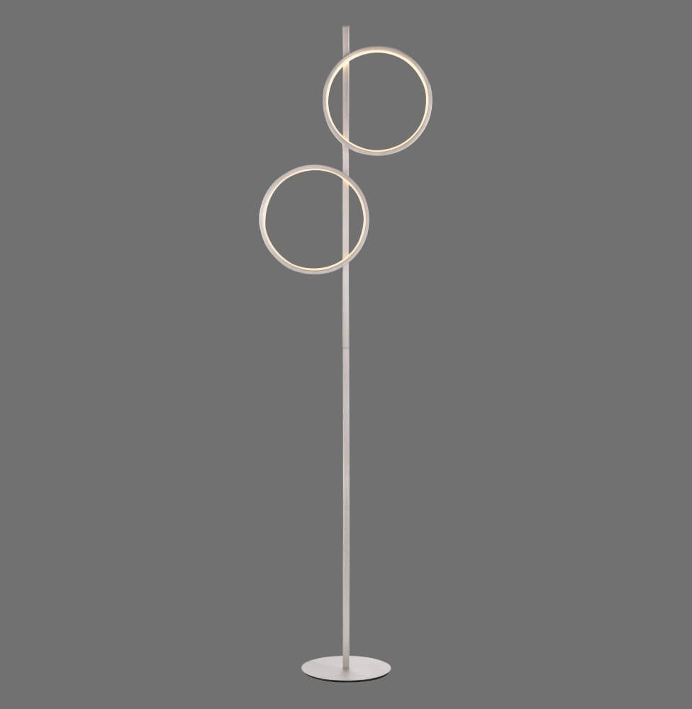 Floor lamp Mini Ritus silver Just Light 4043689002091