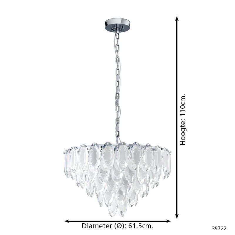 Design chandelier - Ø 62cm Carvario Stars of Light 9002759397227