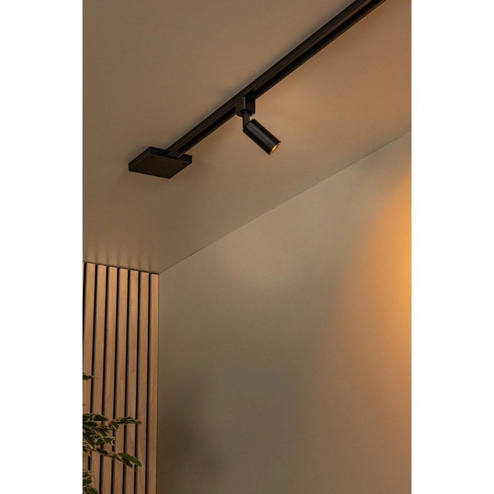 Rail spot Track Ritmo 1-phase black Lucide 5411212094087