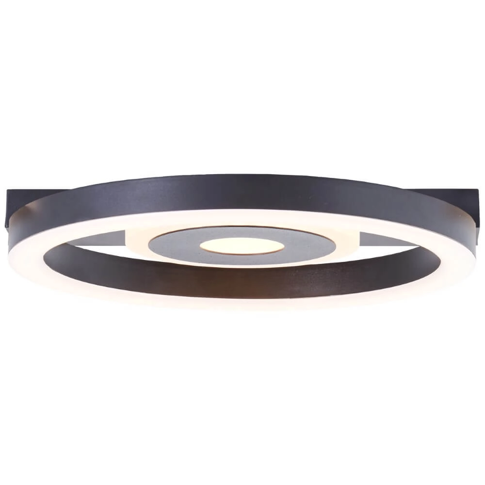 Ceiling lamp Maureen Ø 20cm black Brilliant 4004353420047