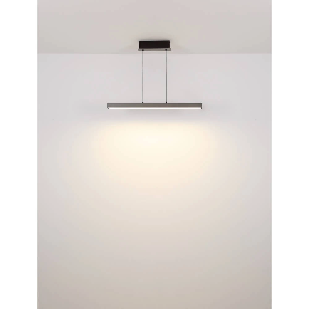 Design pendant lamp Ethan 150cm brushed Globo 9007371474233