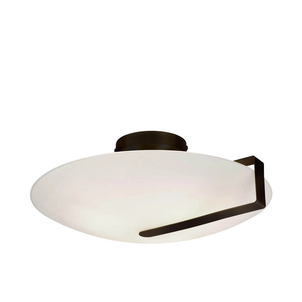 Ceiling lamp Sundial black Searchlight 5053423274751