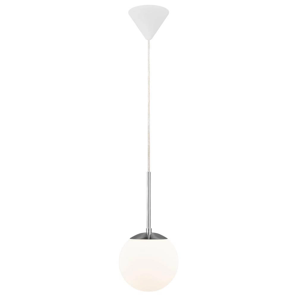 Glass pendant lamp Cafe white Ø 15cm Nordlux 5701581101012