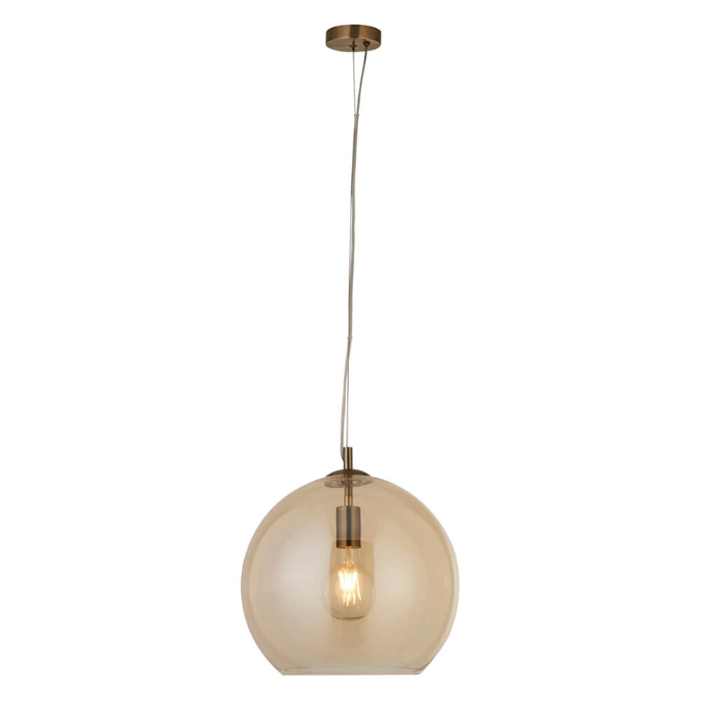 Glass pendant lamp Balls Ø 35cm Searchlight 5053423138824