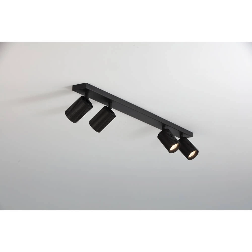 Ceiling spotlight Onis 4-light - black