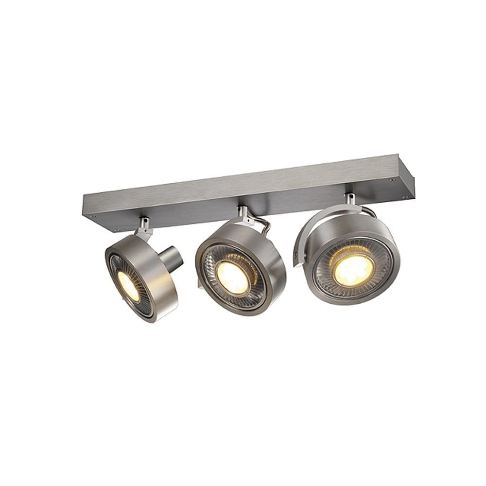 spotlight Kalu 3 QPAR111 3-light metal gray SLV 4024163142441
