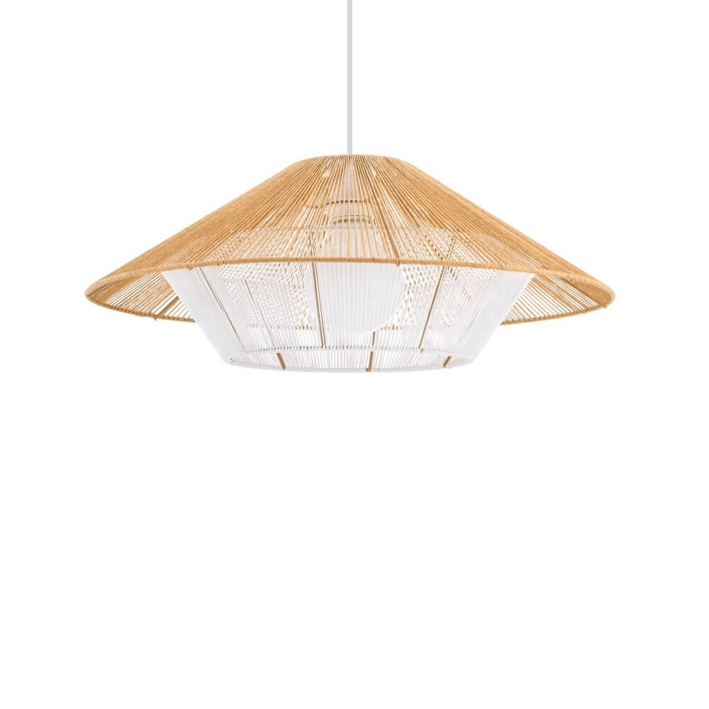 Rattan pendant lamp Japandi M Ø 60cm Lyora 5903139111577