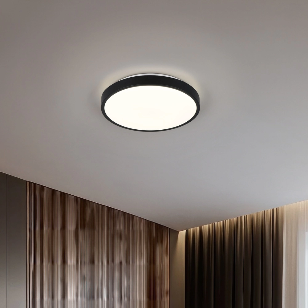 Ceiling lamp Slope black